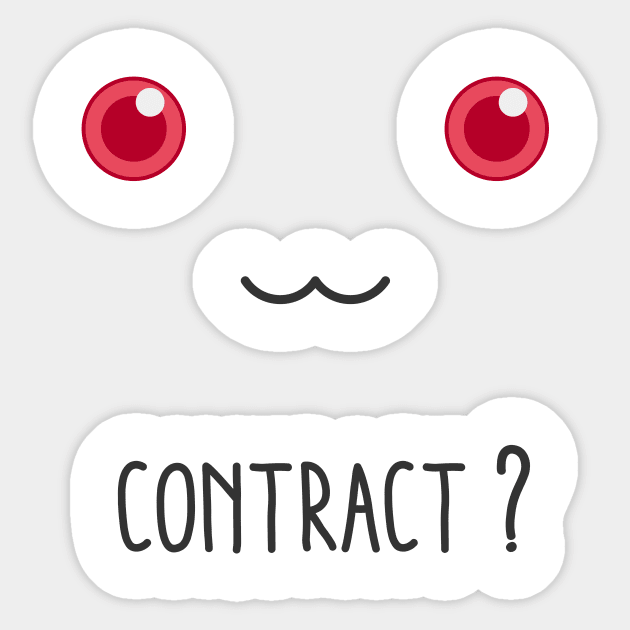 Contract? Sticker by LateralArt